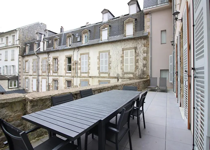 Bel T3 Rénové Avec Terrasse Et Wifi, Centre La Bourboule, Proche Thermes, Max 5 Pers - Fr-1-608-270 Appartement *